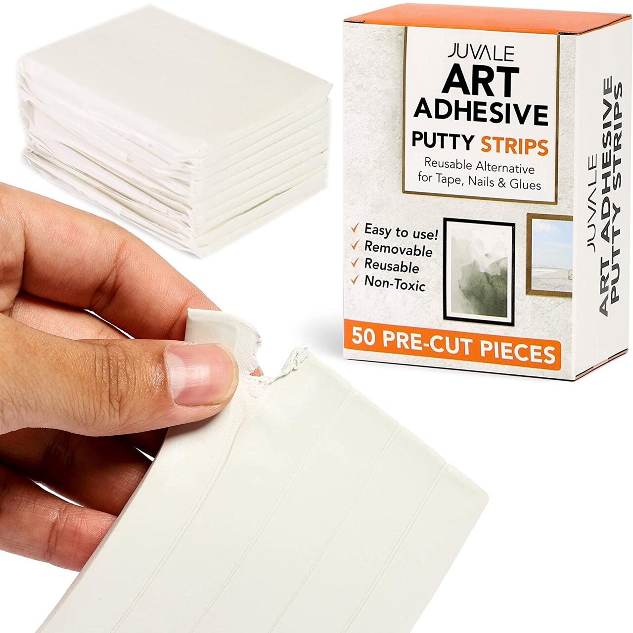 Reusable Adhesive Putty for Mounting (50 Pack)